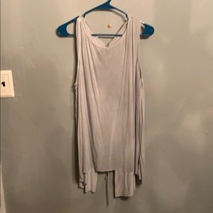 Umgee Asymmetrical Tie Back Tank